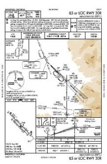 ILS OR LOC RWY 30R chart preview