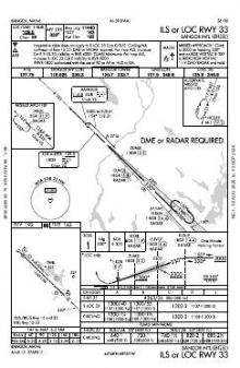 ILS OR LOC RWY 33 chart preview