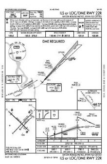 ILS OR LOC/DME RWY 22R chart preview