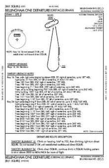BELLINGHAM ONE (OBSTACLE) (RNAV) chart preview
