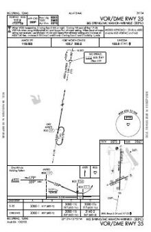VOR/DME RWY 35 chart preview