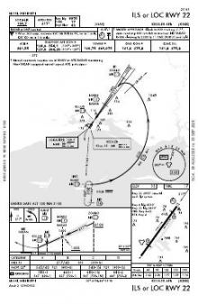 ILS OR LOC RWY 22 chart preview