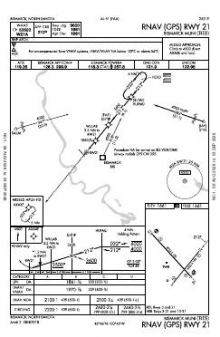 RNAV (GPS) RWY 21 chart preview