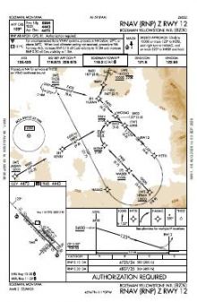 RNAV (RNP) Z RWY 12 chart preview