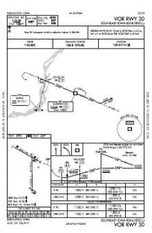 VOR RWY 30 chart preview