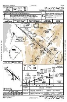 ILS OR LOC RWY 33 chart preview