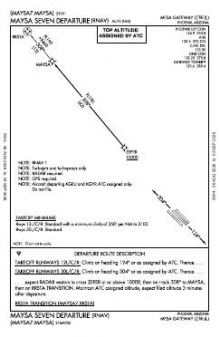 MAYSA SEVEN (RNAV) chart preview