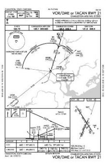 VOR/DME OR TACAN RWY 21 chart preview