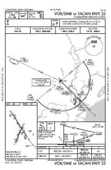 VOR/DME OR TACAN RWY 33 chart preview