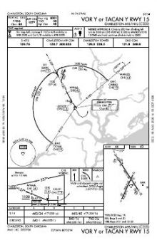 VOR Y OR TACAN Y RWY 15 chart preview