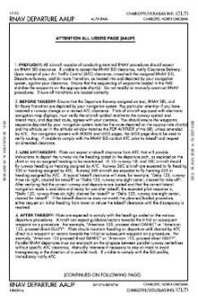 RNAV DP AAUP chart preview
