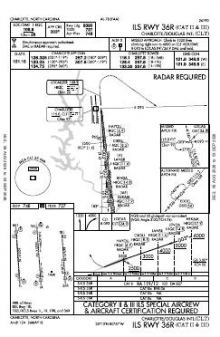 ILS RWY 36R (CAT II - III) chart preview