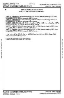 ICONS SEVEN (RNAV), CONT.1 chart preview