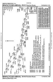 BRWNZ FOUR (RNAV) chart preview