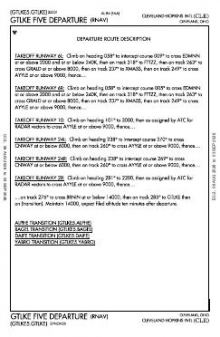 GTLKE FIVE (RNAV), CONT.1 chart preview