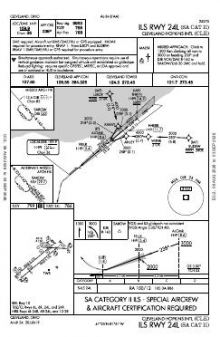 ILS RWY 24L (SA CAT II) chart preview
