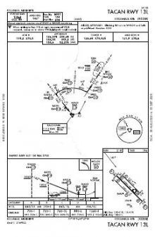 TACAN RWY 13L chart preview