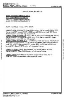 DUBLN ONE (RNAV), CONT.1 chart preview