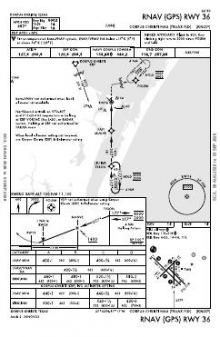 RNAV (GPS) RWY 36 chart preview