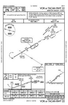 VOR OR TACAN RWY 22 chart preview