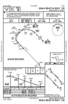 RNAV (RNP) W RWY 13R chart preview