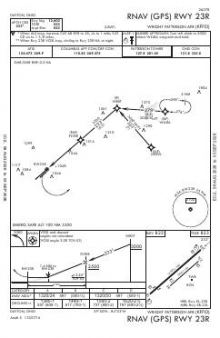 RNAV (GPS) RWY 23R chart preview