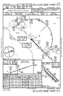 ILS OR LOC/DME Y RWY 31C chart preview