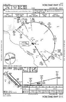 VOR/DME RWY 31C chart preview