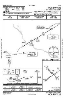 VOR RWY 23 chart preview