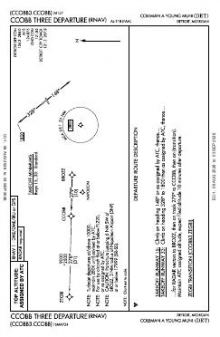 CCOBB THREE (RNAV) chart preview