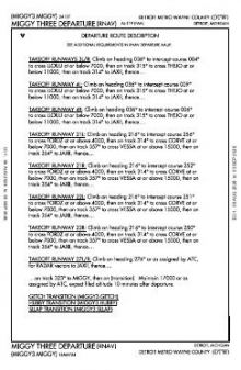 MIGGY THREE (RNAV), CONT.1 chart preview