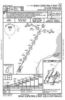 RNAV (GPS) PRM Z RWY 22L chart preview