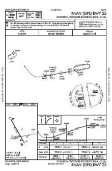 RNAV (GPS) RWY 25 chart preview