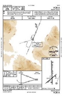 VOR-A chart preview