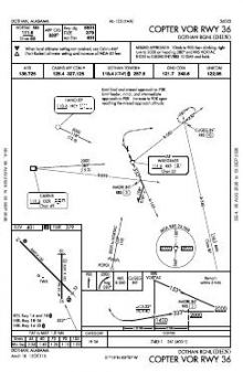 COPTER VOR RWY 36 chart preview