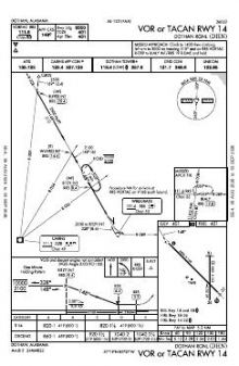 VOR OR TACAN RWY 14 chart preview