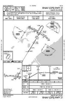 RNAV (GPS) RWY 21 chart preview