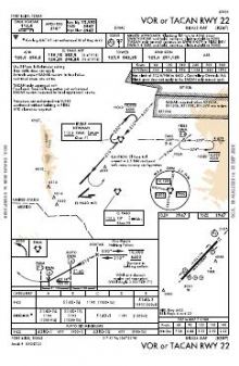 VOR OR TACAN RWY 22 chart preview
