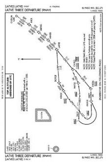 LATVE THREE (RNAV) chart preview