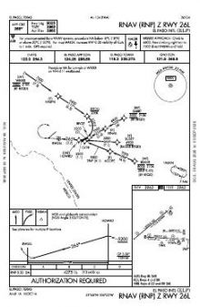 RNAV (RNP) Z RWY 26L chart preview