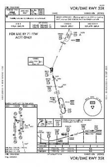 VOR/DME RWY 35R chart preview