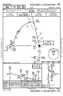 VOR/DME OR TACAN RWY 17R chart preview