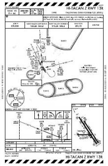 HI-TACAN Z RWY 13R chart preview