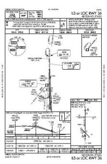 ILS OR LOC RWY 36 chart preview