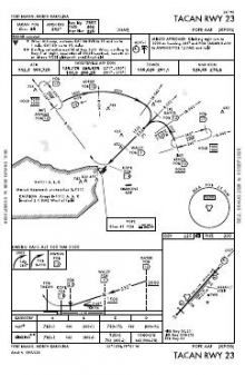 TACAN RWY 23 chart preview