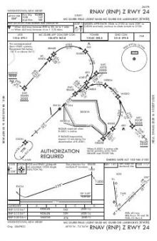 RNAV (RNP) Z RWY 24 chart preview