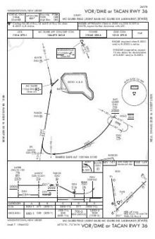 VOR/DME OR TACAN RWY 36 chart preview
