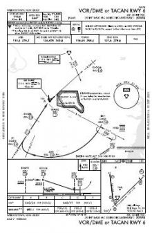 VOR/DME OR TACAN RWY 06 chart preview