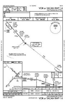 VOR OR TACAN RWY 14 chart preview