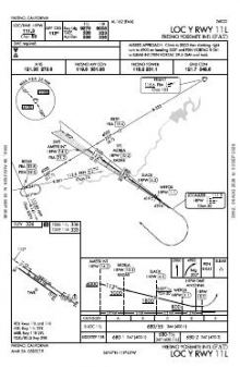 LOC Y RWY 11L chart preview